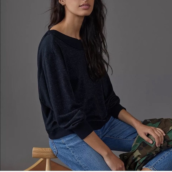 NWT Anthropologie Pilcro Ryanne Open Back Sweater - Picture 2 of 3